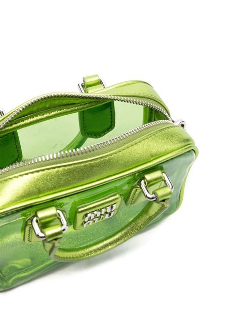 miu miu transparent bag|miu mini handbags.